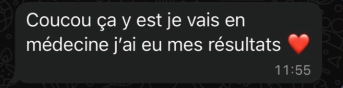 Avis d'élève ou de parent 6