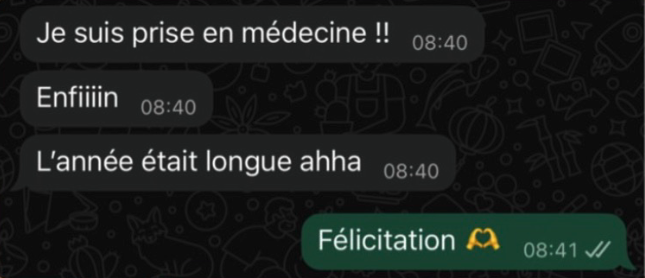 Avis d'élève ou de parent 33