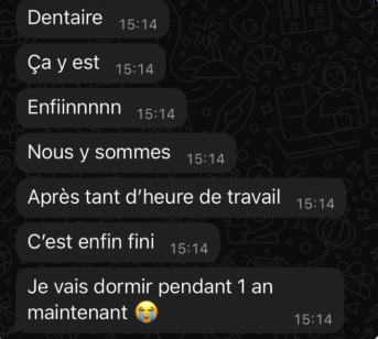 Avis d'élève ou de parent 5