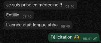 Avis d'élève ou de parent 15